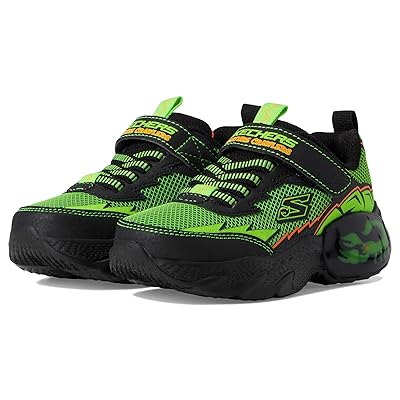 SKECHERS KIDS Creature Crawlers 402120L (Little Kid/Big Kid) Boys Shoes Black/Lime