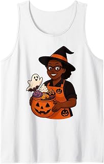 African American Halloween Baker for Men, Women & Kids Tank Top
