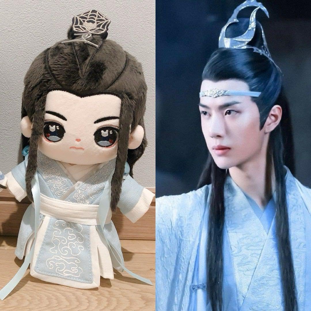 05001002陳情令肖戦 魏無羨王一博 藍忘機30cmぬいぐるみセット