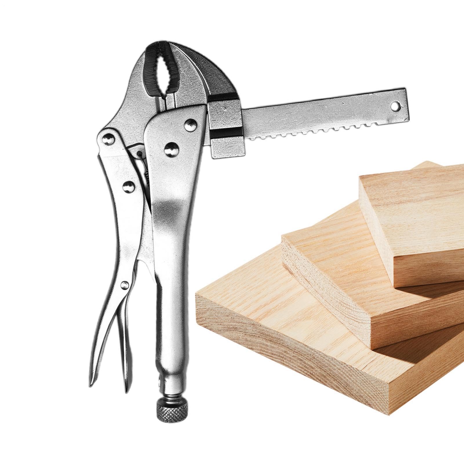 Pinze a in acciaio al carbonio con bloccaggio automatico | Morsetto per la lavorazione del legno per saldatura raccordi per tubi di riparazione auto officina domestica