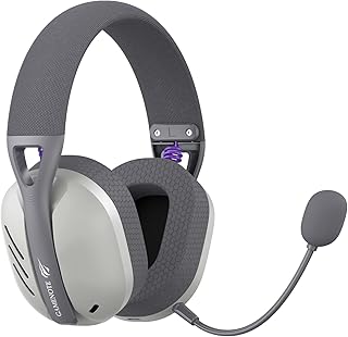 Havit Fone de Ouvido Headset Gamer Fuxi-H3 Gray, Com Fio e Sem Fio, Wireless 2,4GHz, Bluetooth, Cabo USB-C, Cabo 3,5mm. Surround, Baixa Latência, Quad-Mode - Produto 9 mais recomendado com 4.6 estrelas