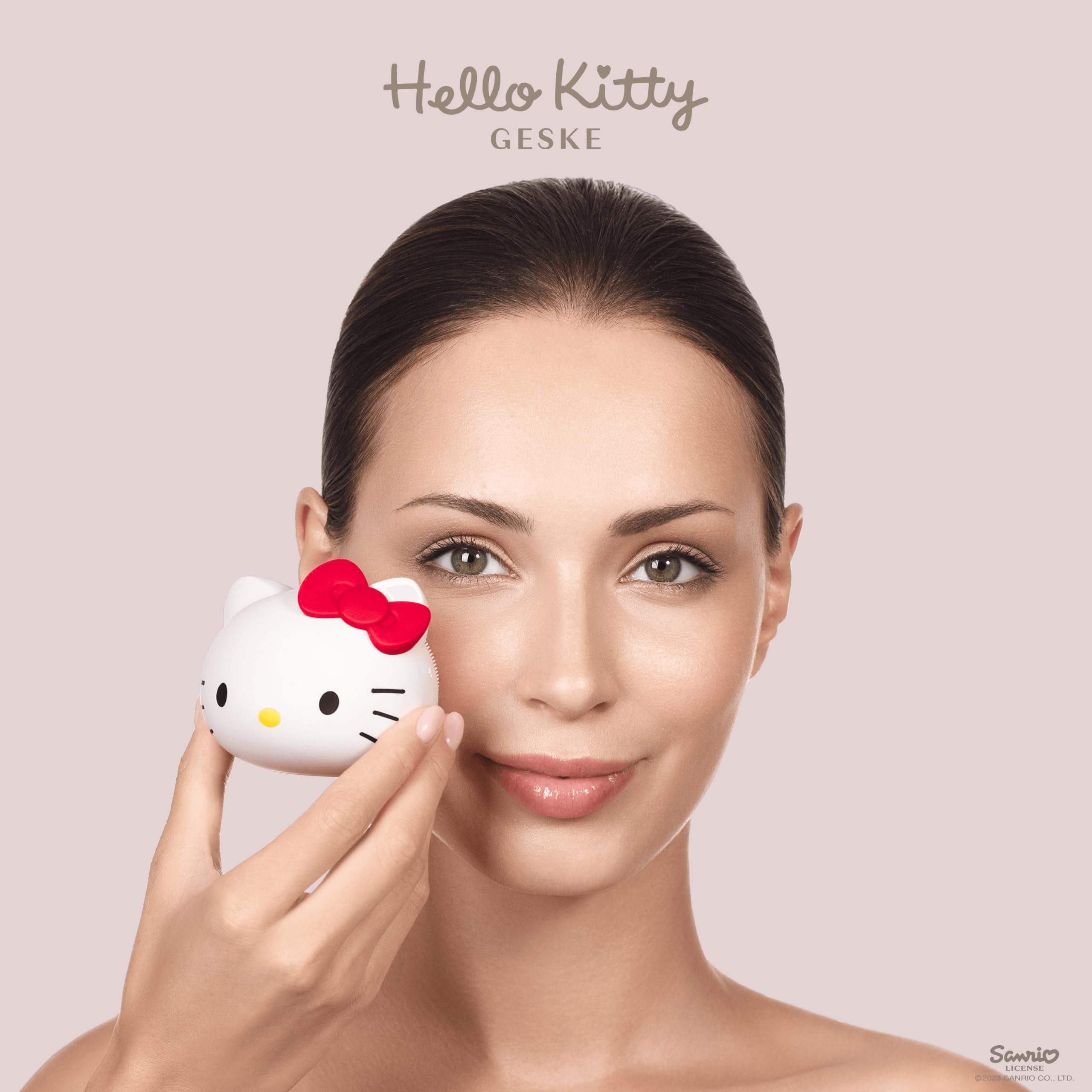 GESKE x Hello Kitty SmartAppGuided™ Sonic Facial Brush, Hello Kitty Starlight - Image 3