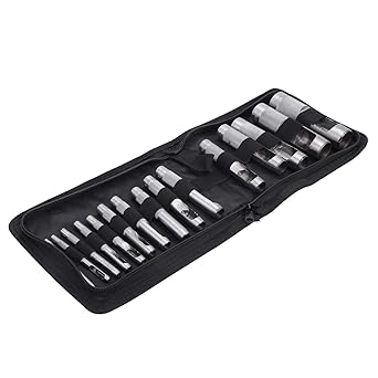 Leather Punch Tools, Anti - Rust Carbon Steel 15Pcs Hole Puncher, Durable Hand Operated Tool for Home Hardware Tool Leather'