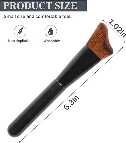 Miniatura 2 de Zlirfy Cepillo para detalles del coche, cepillo suave para barrer el polvo del interior del automóvil, accesorios de automóvil, cerdas suaves