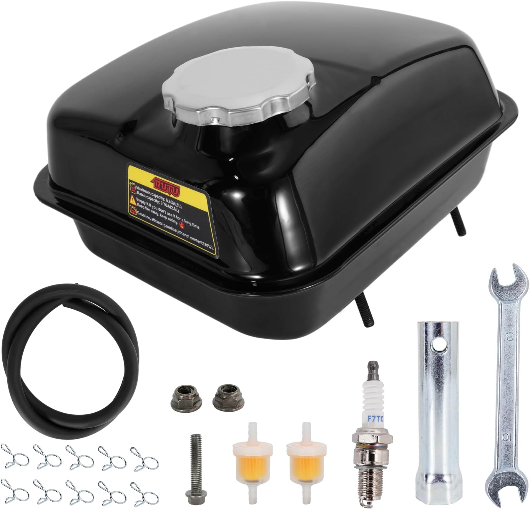 Gas Tank Fuel Tank with Stainsless Cap for Baja Warrior