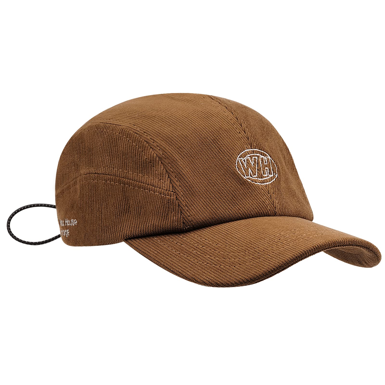 CLAPE Dad Hats for Men Vintage Trucker Cap Unstructured Baseball Plain Hat Snapback 4 Panel Camp Cap Umpire Fitted Hats, 5p08-khaki, One Size