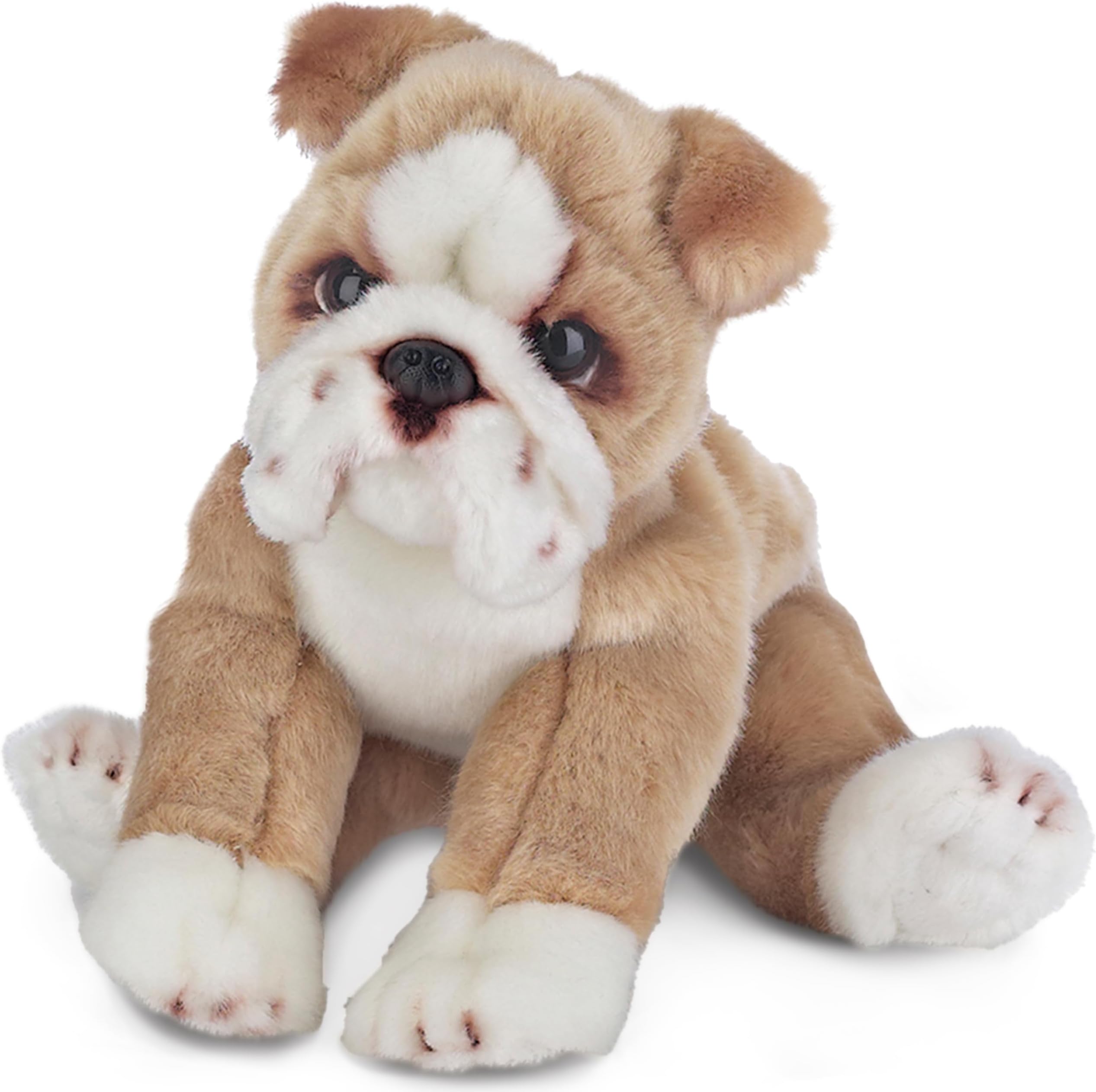 ベアリントンタグブルドッグぬいぐるみ動物の子犬13"