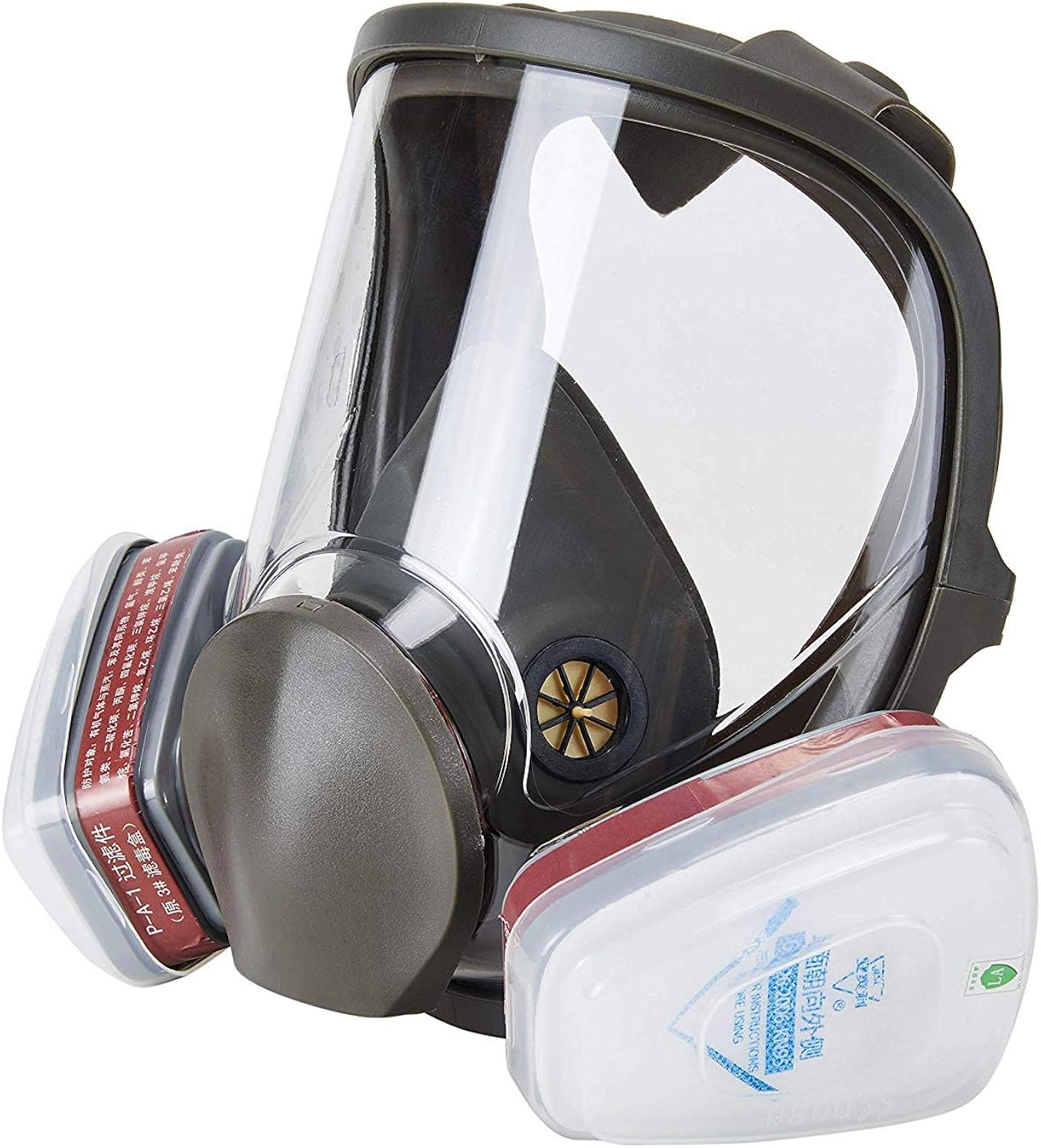 🔥 Crazy Deals Safety Respirator Organic Vapor Full Face Cover For Construction,Welding,Paint,Cleaning,polish