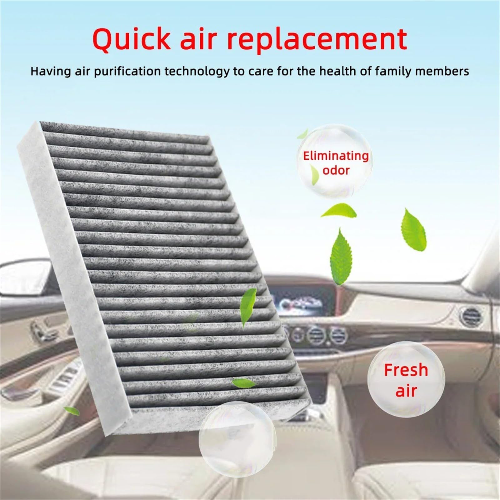 Filtro Abitacolo Ai Carboni Attivi Per Mazda Per CX-9 2016-2023 Auto Abitacolo Filtro Aria Filtri In Fibra Carbonio CF12157 87139-0E040 87139-0R030 87139-26010