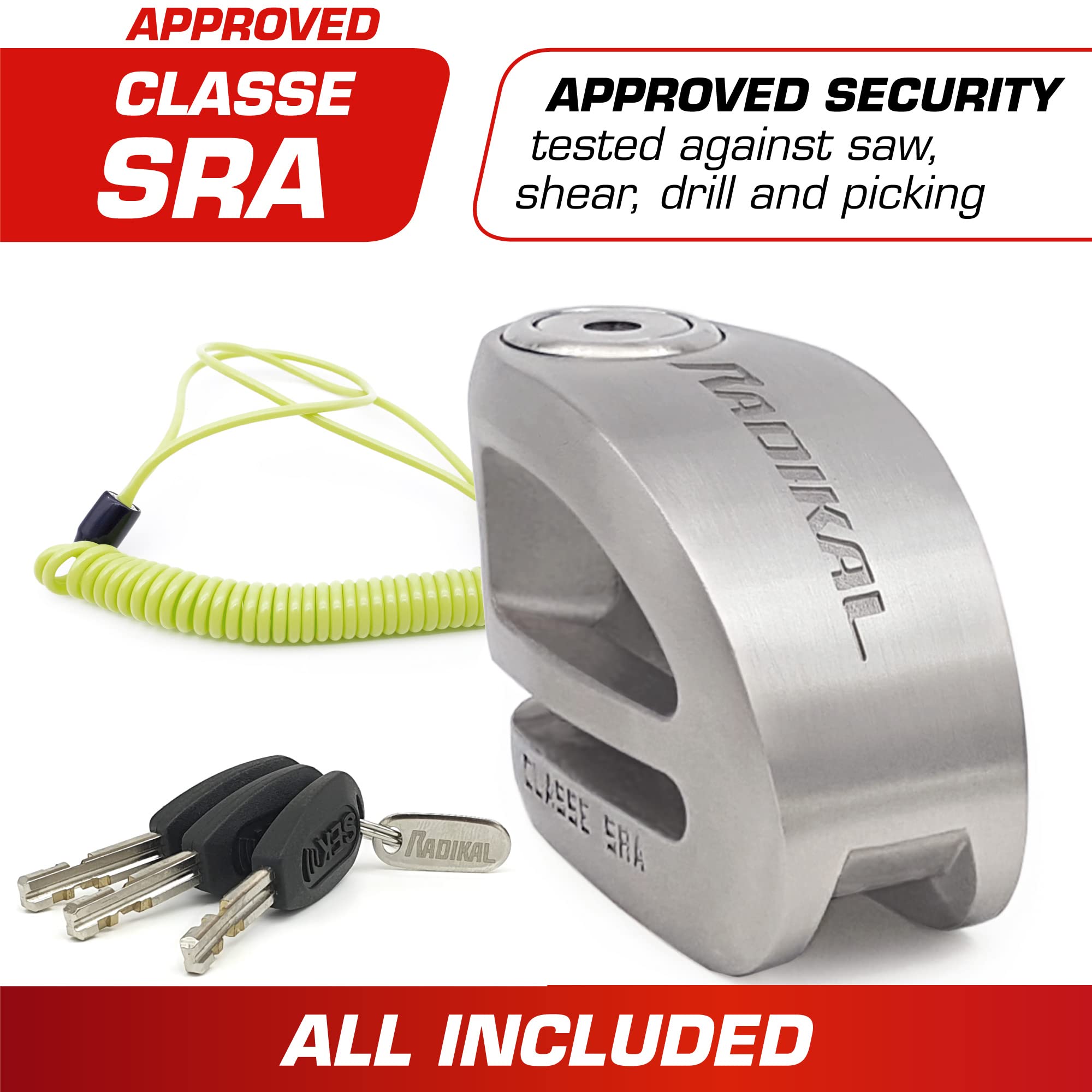 Antal Aluminium dubbel dekblok met veerstopper, 125mm, schijf voor 10