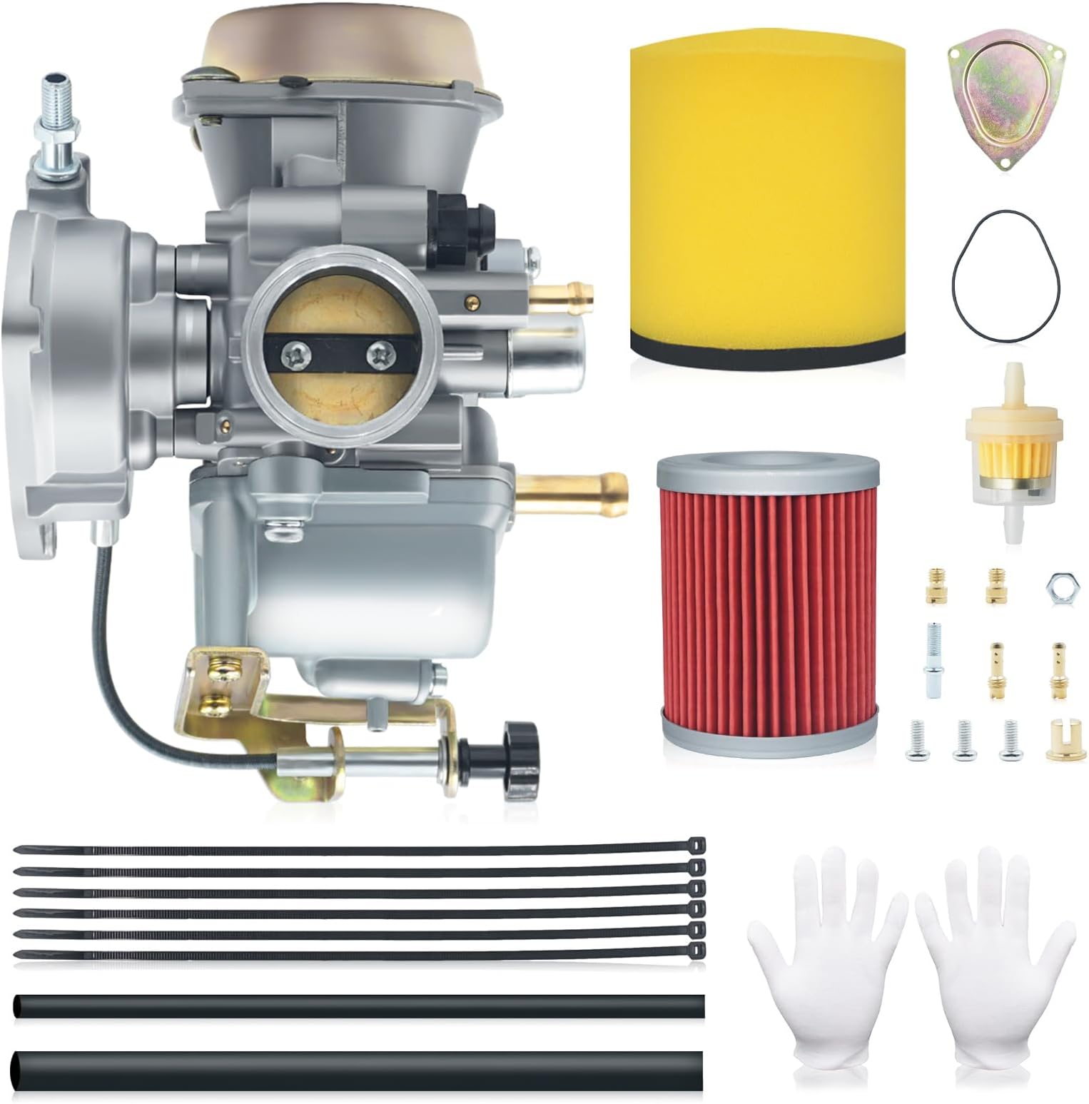 Carburetor Replacement for Suzuki Ozark 250 LTF250 2002-2009, for LTZ250 LTZ 250 Quadsport 250 Carb 2004-2009, 13200-05G01