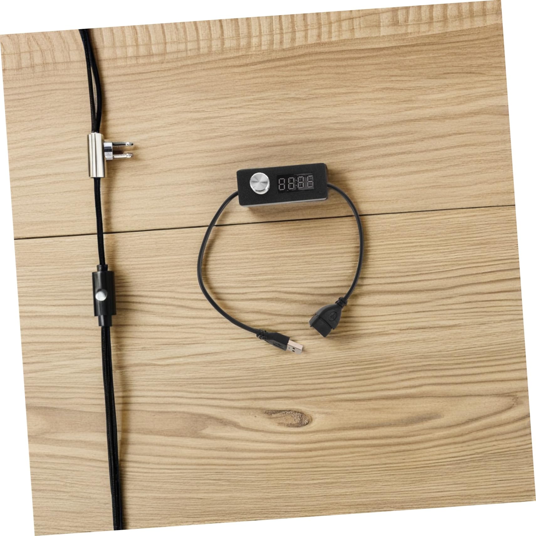 GWJKG -Switch -Erweiterungsstunde Digitaler Countdown -Timer für USB -Lüfterschischtisch Lampe Aquarium LED Leg LEGELNEHMEN