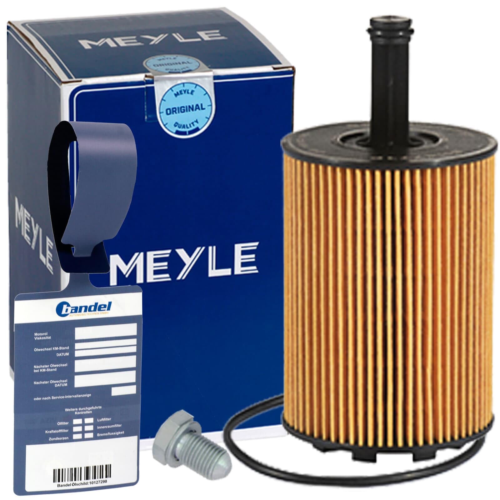 Ölfilter-Set + 5W30 Öl für A2 3 4 5 6 Golf 5 Passat 3C Polo 9N
