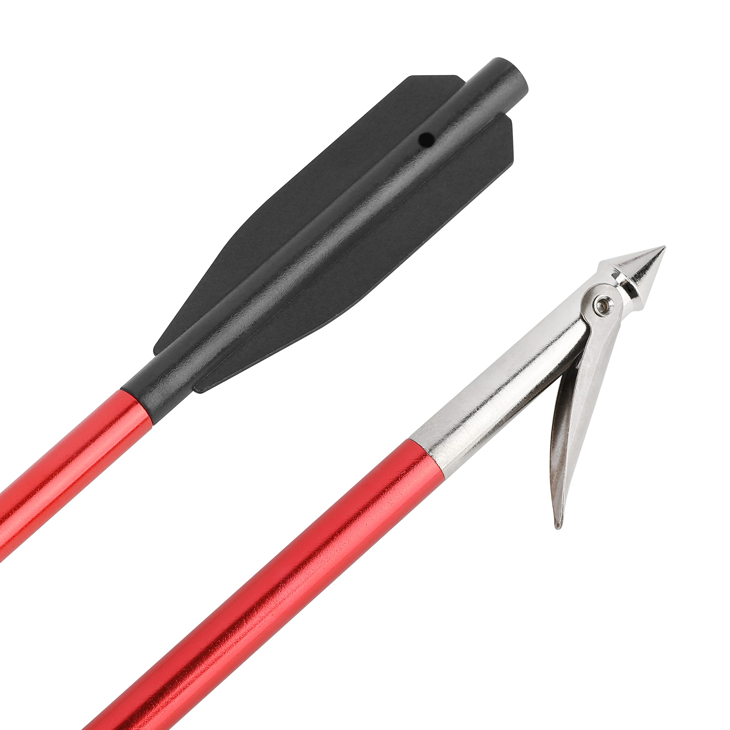 6/12/18 Pack Frecce da Pesca con L'Arco 6.8" Bulloni per Balestra in Alluminio con Punte per Arpioni Bulloni da Pesca per la Pesca con la Balestra