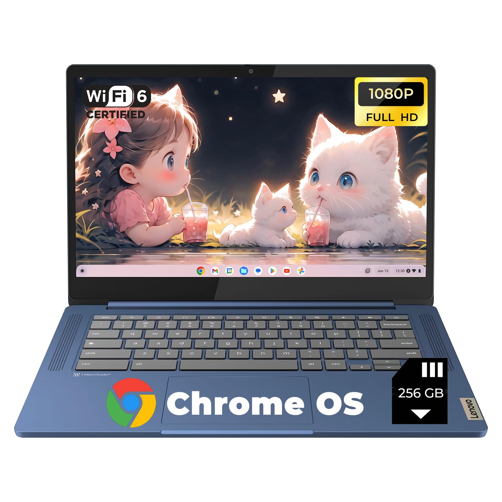 Amazon.com: Lenovo IdeaPad Slim 3 Chromebook - w/256GB Micro SD