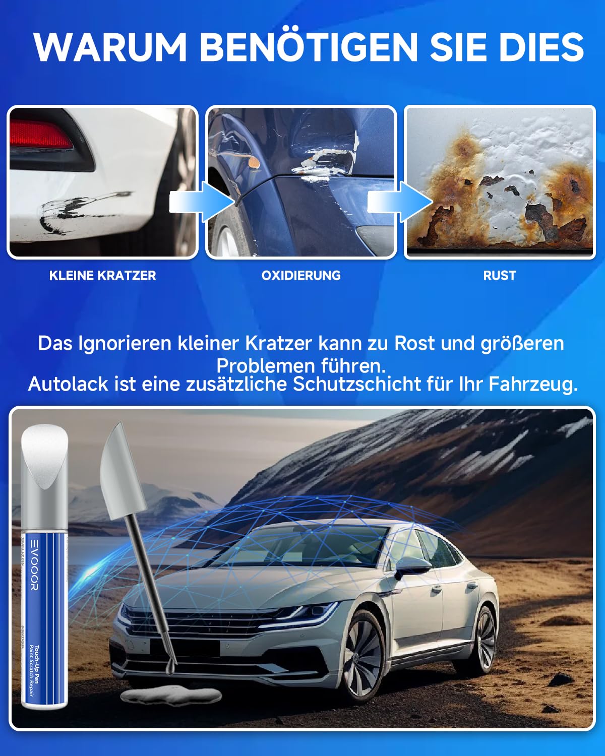 Brooklyn Gray Metallic Vernice Auto BMW, Riparazione Graffi Soluzione Veloce