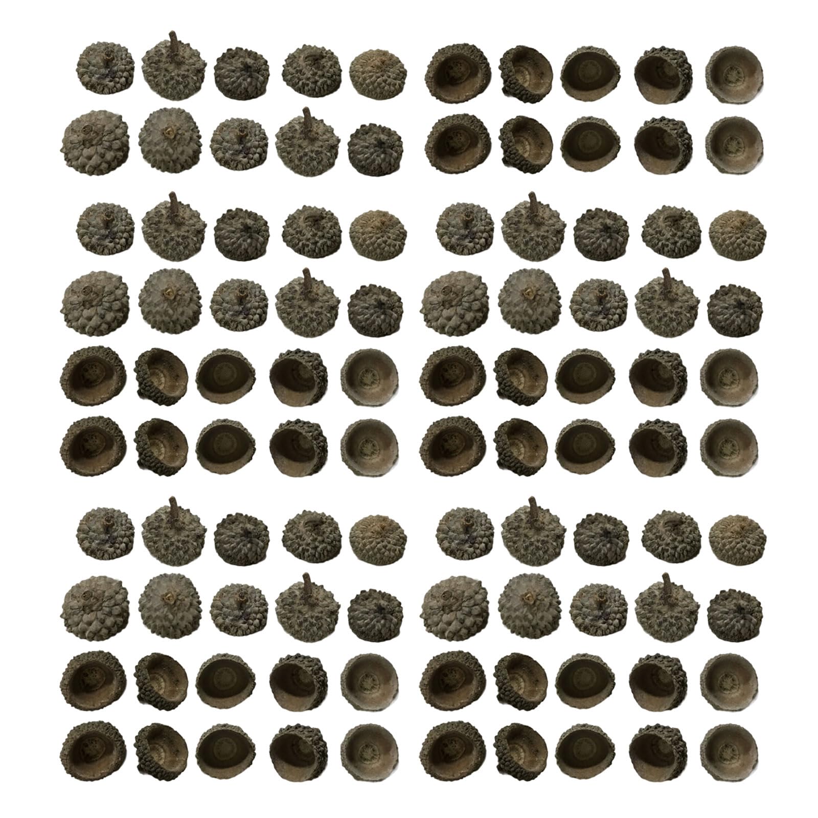 Hsioluted Of 100 Multipurpose Nut for Unique Jewelry and Ornament Stylish Wreath Accessories Festival Decoration Home Decoration