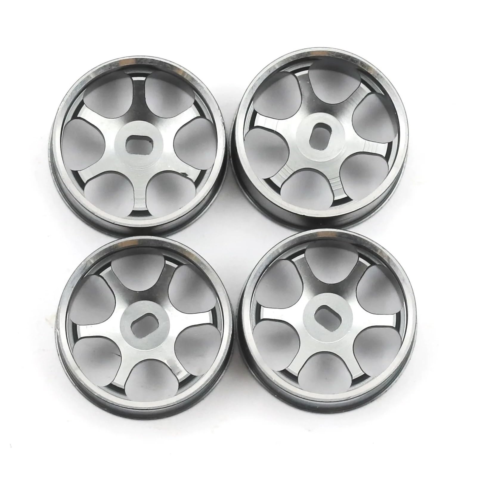 Koła i opony do samochodów driftowych RC, Metal Wheel Rims Drift Tires 4pcs Compatible With Wltoys K969 K989 P939 Kyosho Mini-Z 1/28 RC Cars