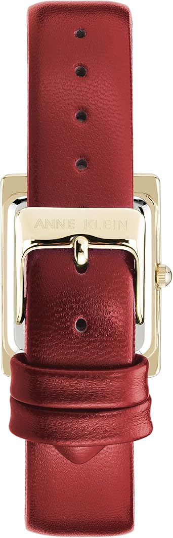 Anne Klein Women's Leather Strap Watch