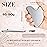 Nuanchu Stainless Steel Gua Sha Facial Tools Metal Guasha Tool for Face Body Jawline Shaper, Double Chin Reducer, Puffiness Reducing, Lymphatic Drainage Massager Skin Care Gift with Pouch(Silver)