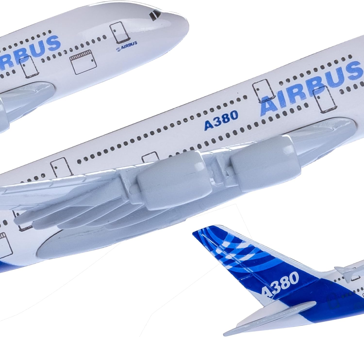 Model Airplane 1:400 Scale Model Airbus 380 Model Plane Metal Plane Model Diecast Airplanes for Gift and Collection