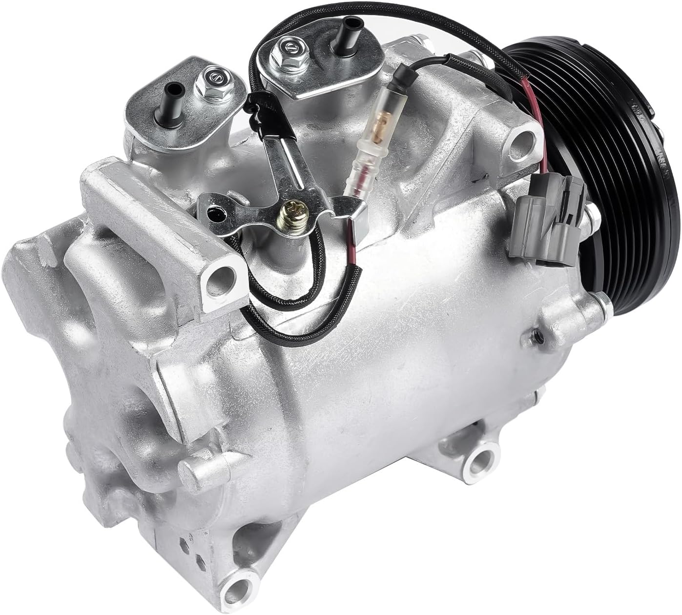 Air Conditioning Compressor ac compressor w/7 Groove Clutch Replacement For 2002 2003 2004 2005 2006 Honda CRV CR-V 2.4L # 38810-PNB-006, 38870-PNB-006
