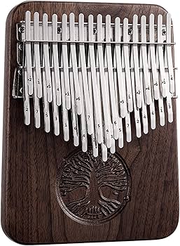 Amazon.co.jp: 34キーカリンバ親指ピアノ - レリーフ彫刻、プレミアム