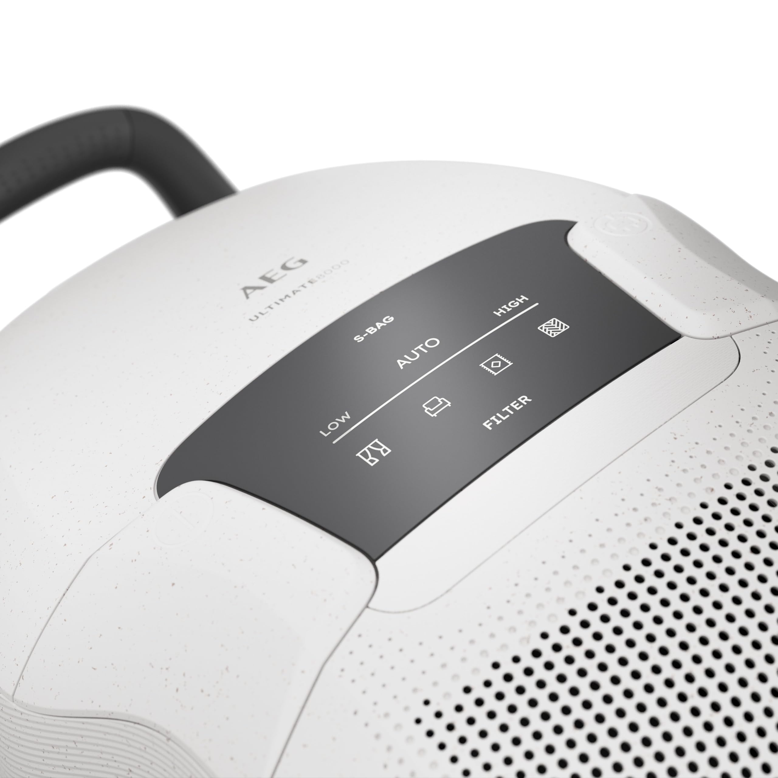 AEG Ultimate 8000 Staubsauger mit Beutel, Testsieger der Stiftung Warentest, hohe Saugleistung, Auto-Modus, Alle Böden, 48% Recyclingkunststoff, 3in1 Düse, HEPA-Filtration, 12m, LED-Licht, AB81U1SW