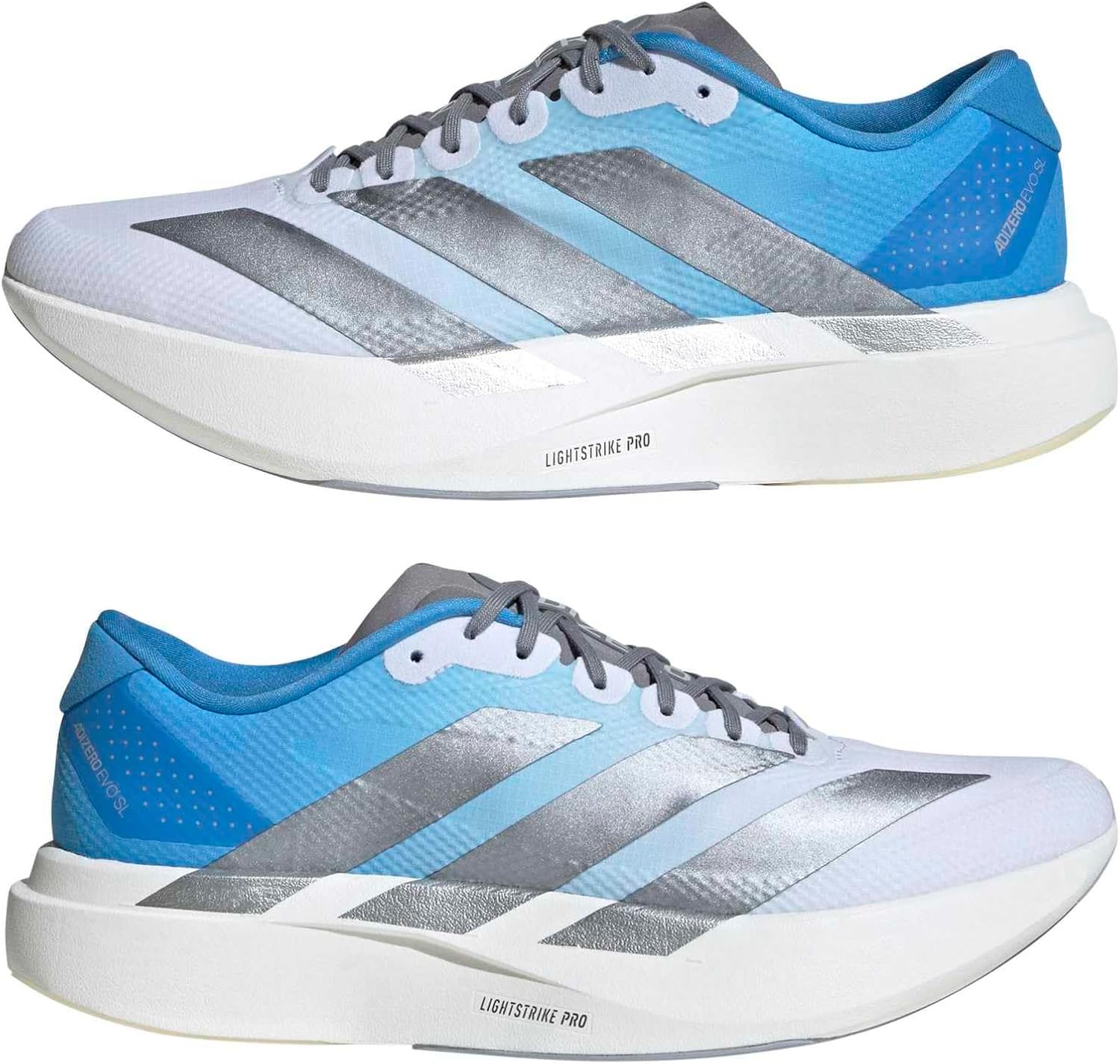 Adidas Mens Adizero Evolution Sl Woven Running Shoes - Image 2