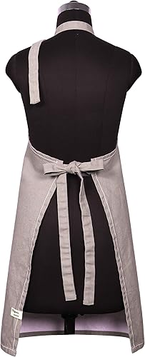 Miniatura 5 de Amour Infini - Delantal estampado, 100% algodón, diseño familiar de 27.5 x 33 pulgadas