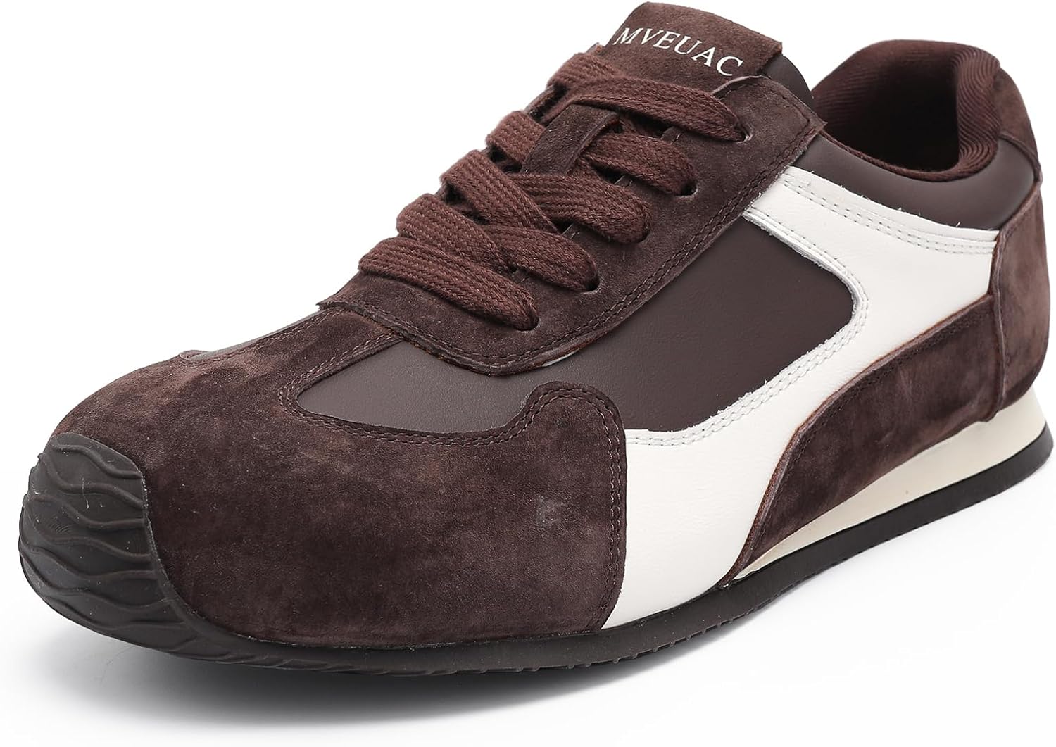 Women's Fashion Sneakers Genuine Leather Sneakers Casual Walking Shoes for Women. - Image 2