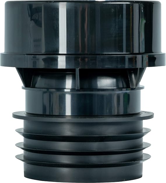 Studor 20297 Maxi-Filtra Septic Tank Drain Vent Two-Way Active Carbon Filter, 3- or 4-Inch Connection