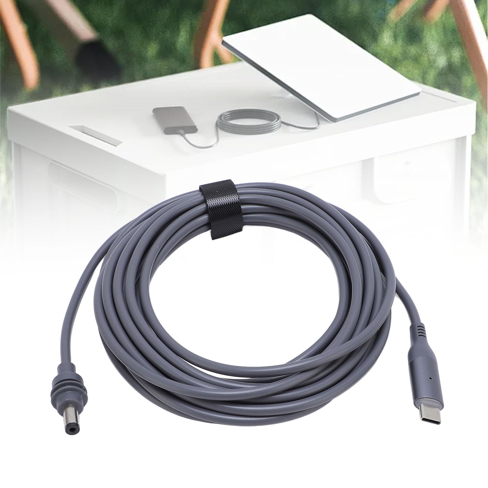 Cable de Alimentación Satelital USB C a CC con Indicador LED, Rendimiento Superior para Carga de Alta Velocidad, Resistente Al Agua para Uso en Exteriores (#5)