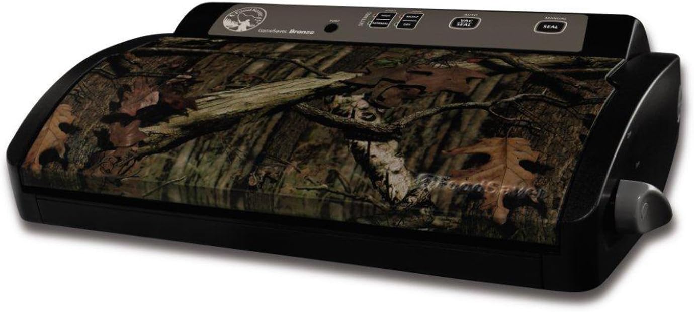 GameSaver Bronze Vacuum Sealer, Mossy Oak Camouflage