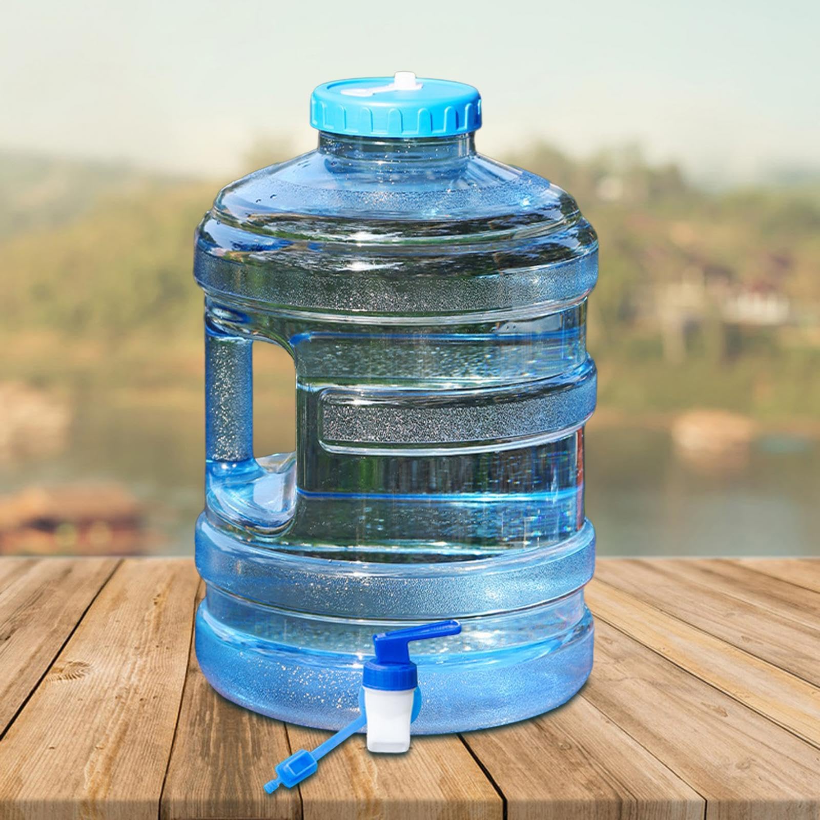 Amazon.co.jp: PEWETE 水容器 貯水ジャグ 蛇口付き ドリンク容器