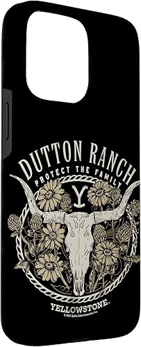 Vista 75 de Funda para iPhone 11 Yellowstone Dutton Ranch Steer Logo