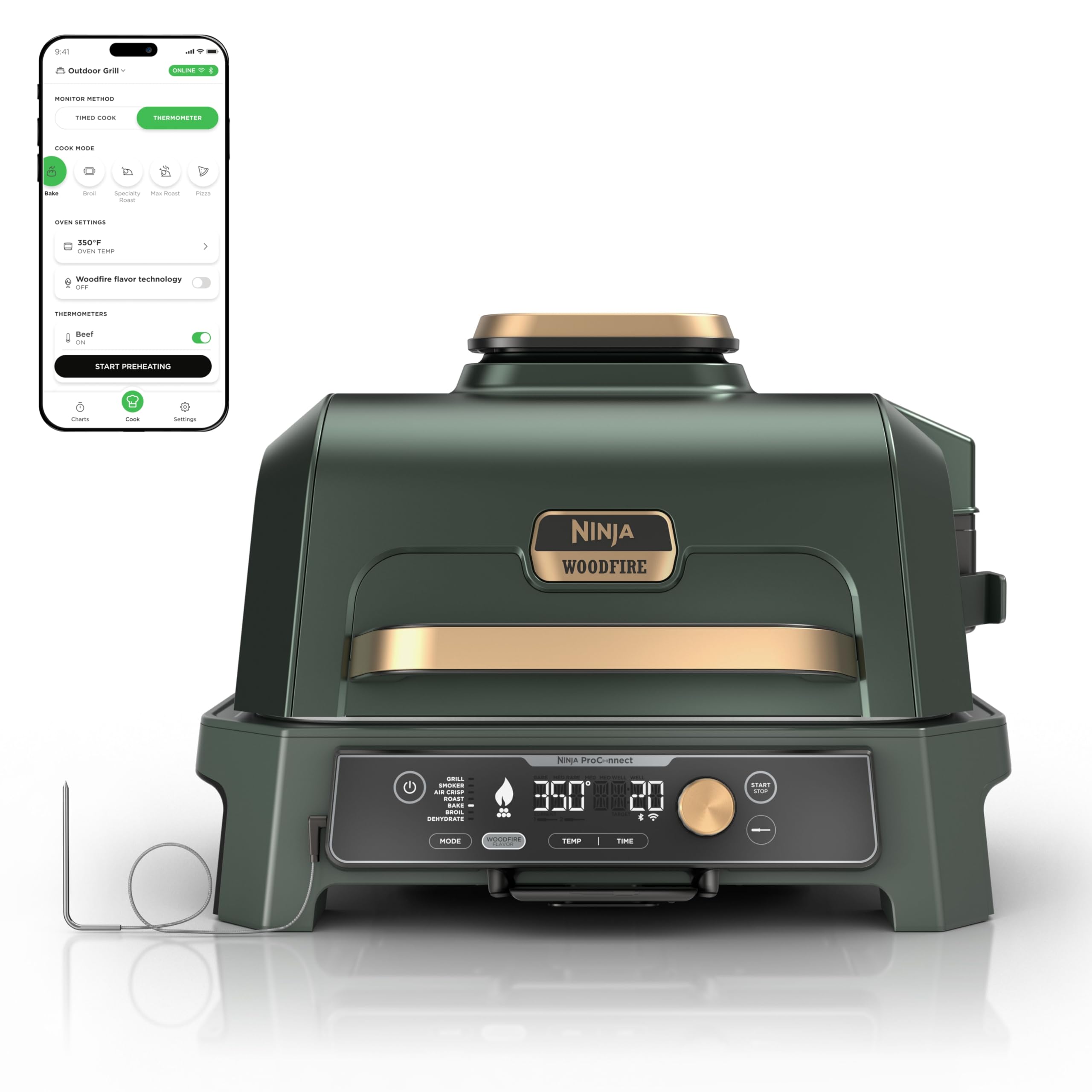 Ninja Woodfire Pro Connect XL