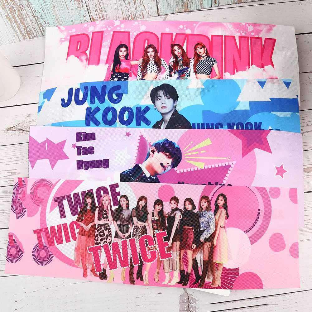 Amazon｜Chutoral Kpop BTS バナー Kpop Twice ブラックピンク