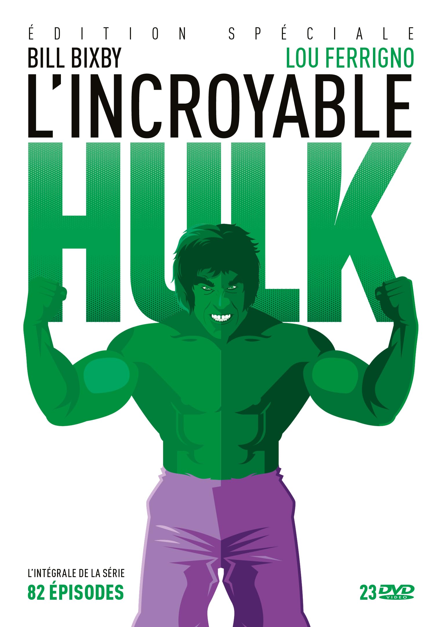 [Elephant Films] Edition officielle française - L'Incroyable Hulk - L'intégrale de la série - Edition spéciale - Coffret 23 DVD