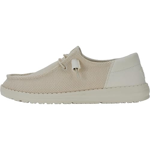 HEYDUDE Women's Wendy Funk Mono Slip On Shoe | Stretch Knit Upper, Cushioned Foam Insole, Ultralight Casual Loafer