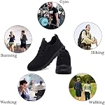 Mens Running Shoes Walking Sneakers Slip on Athletic Tennis Gym Breathable Workout Lightweight Shoe