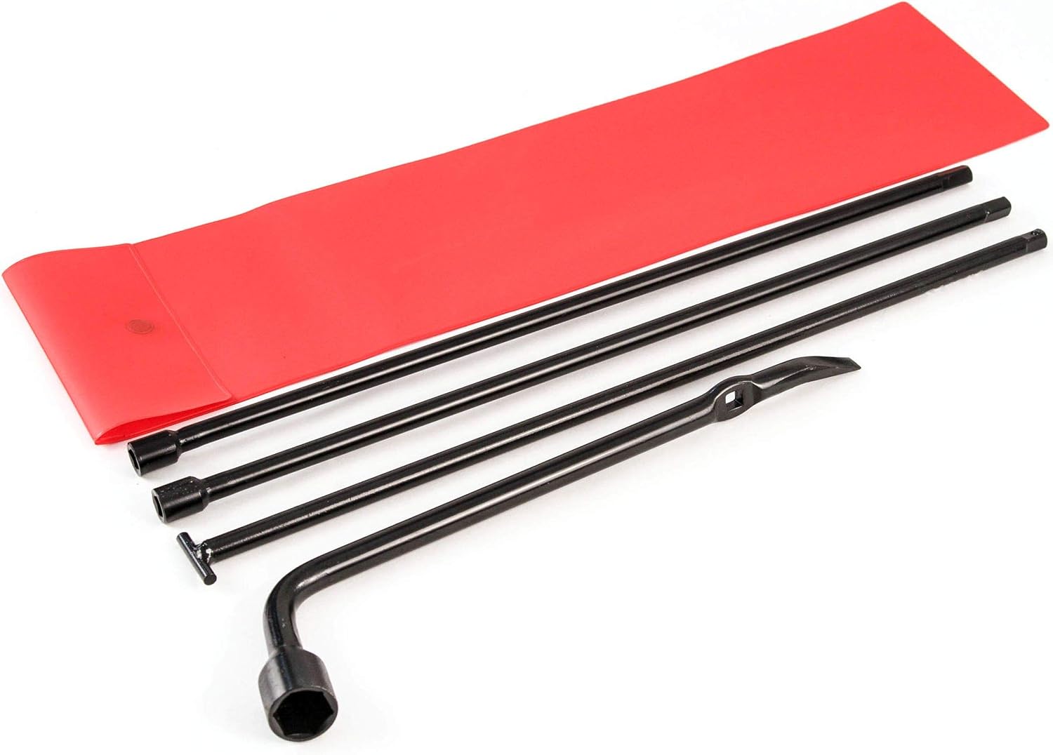 Red Hound Auto 2004-2019 Compatible with Nissan Frontier Titan Spare Tire Jack Tool Kit Bag Set Replacement