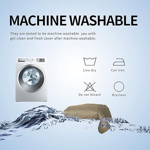 Miniatura 7 de Easy-Going - Funda para sofá en forma de L, funda de sofá modular, funda de sofá reversible, funda protectora de muebles para mascotas, niños,