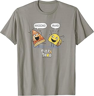 Pizza and Taco Pizza and Taco Awesome Yaas T-Shirt