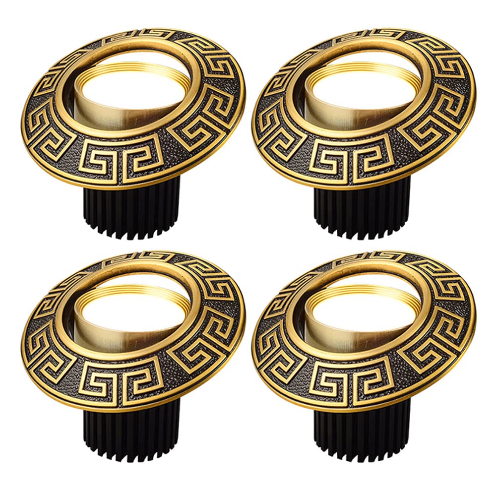 GTHTUHFD 3In 3W-12W Canless Led Downlight Brass Lighting Fixtures Ceiling Corridor Decor Adjustable Eyeball Ceilling Potlight,6000K,4000K,3000K Selectable,4Count,10w-6000k