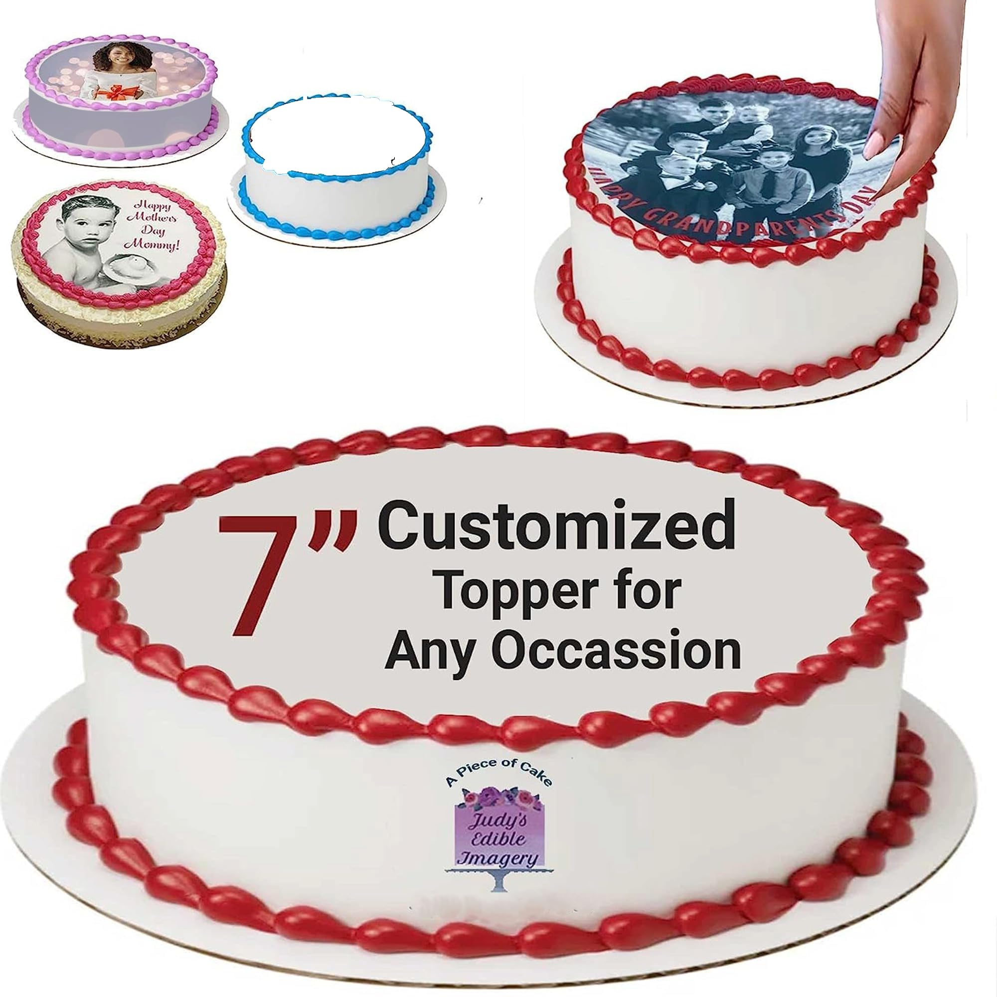 amazon-com-7-circles-eatable-custom-print-cake-topper-create-logo-sticker-personalized-images-pictures-for-theme-party-events-occassion-1-per-sheet-gluten-soy-trans-fat-free-no-known-allergens for Free Printable Cake Toppers Birthday Amazon.com: 7” Circles Eatable Custom Print Cake Topper - Create Logo Sticker Personalized Images Pictures for Theme Party Events Occassion - 1 Per Sheet, Gluten Soy, Trans Fat Free, No Known Allergens : for Free Printable Cake Toppers Birthday