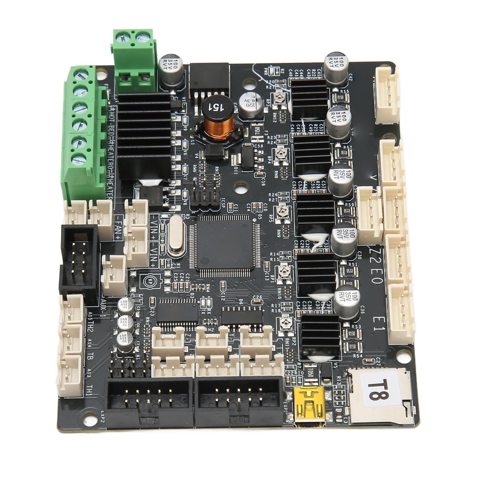 Ender 5 Plus Drucker CR 10 S5 CR X 20 Pro Hauptkarte Stille Ersatz, Rauschreduzierung nach Schritt - STTTMC2208, für Kaputte Steuerkarten, PCB -Material
