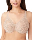 Wacoal Women's Halo Lace Unlined Full Coverage Underwire Bra, 65547