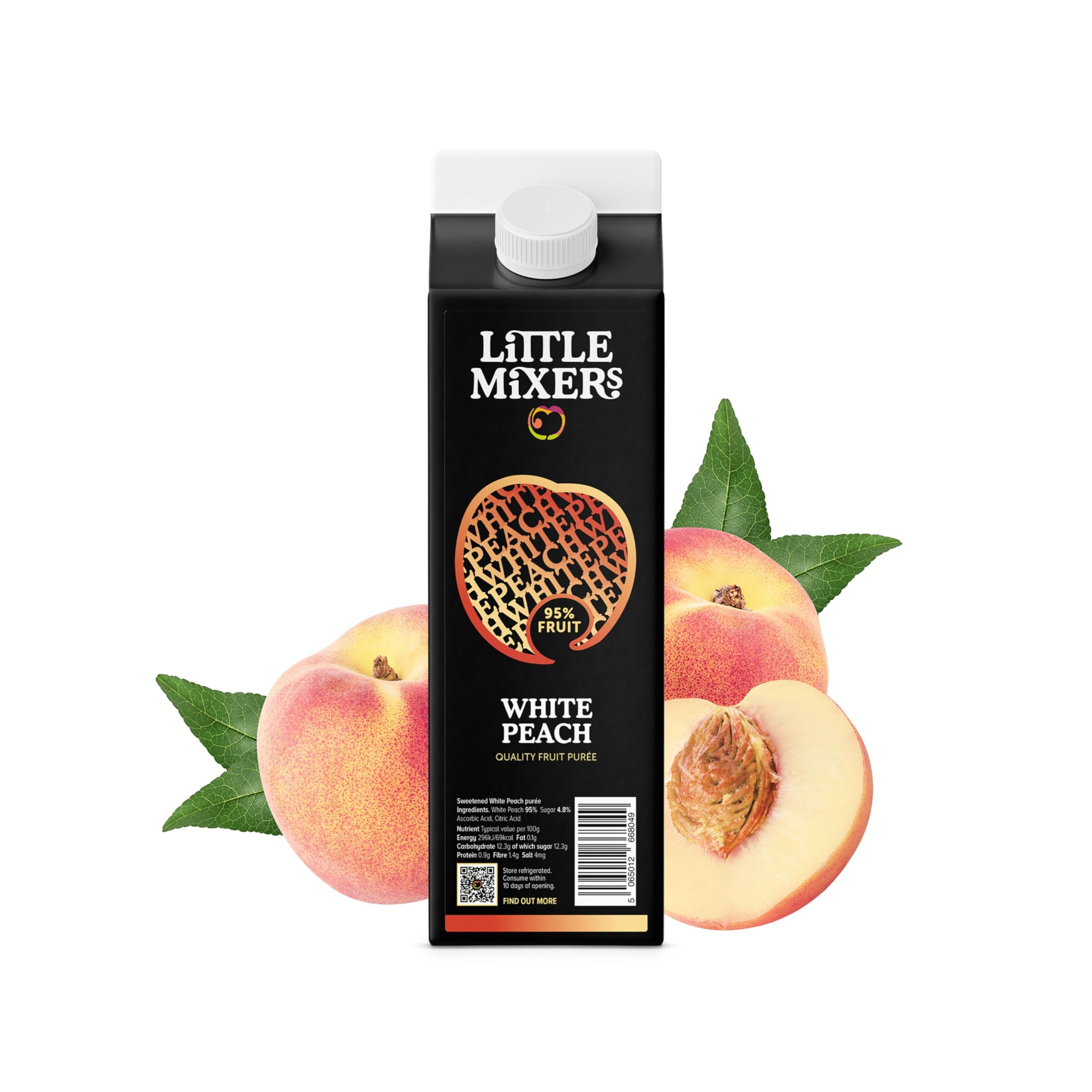 Little Mixers Passion Fruit Purée (1kg) | Real Fruit Puree for Cocktails, Desserts, and Baking | Ready-to-Use, Rich Natural Flavour — view 6