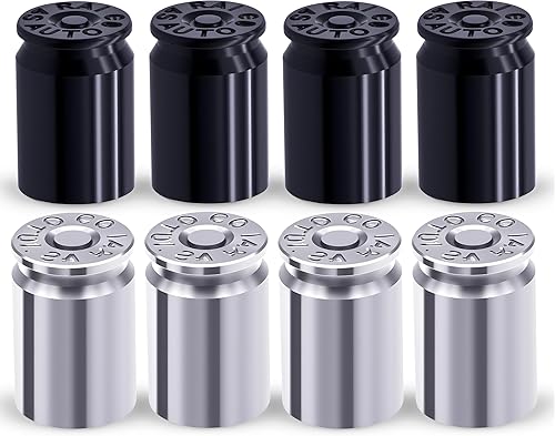 Vista 55 de Tapas de válvula de neumático, aleación de aluminio, anticorrosivas, a prueba de polvo, para automóviles, SUV, camiones, bicicletas, motocicletas